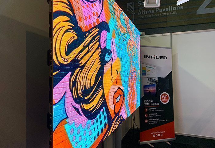 INFiLED Booth ISE 2021 1