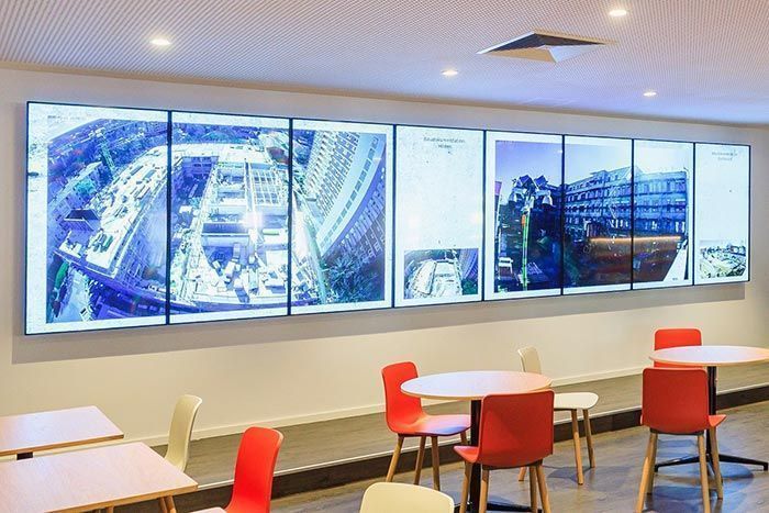 Philips Harfid videowall 2