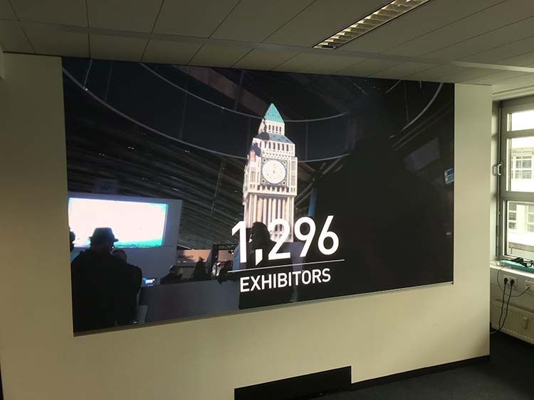 ISE Radiance LED Digital Projection 2